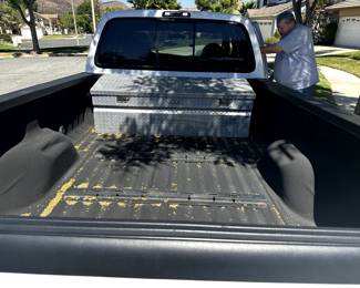 bed of truck