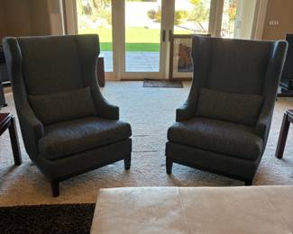 Bernhardt Blue Chairs in Incredible Condition!!