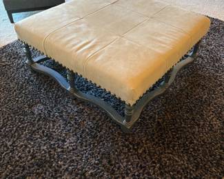custom large ottoman