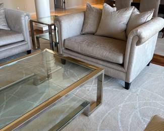 Rene Cazares Couches and Coffee Table is Z Gallerie