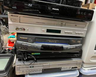 VHS, DVD and Blu Ray Players