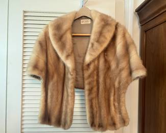 Mink Cape