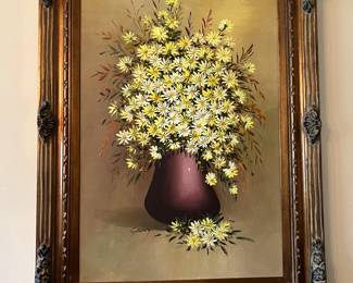 Large Orginal Oil Painting- artist unknown 