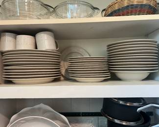 12 place settings Ivy Dishes by Sango