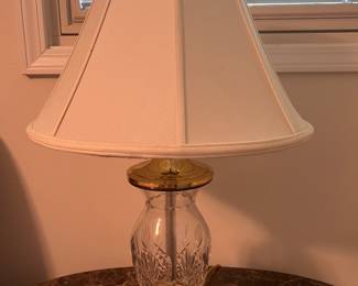 Pair of Waterford Lamps