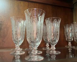 Vintage Etched stems