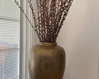 Large Gold Vase