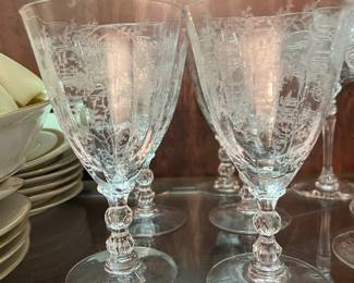 Vintage Etched stems