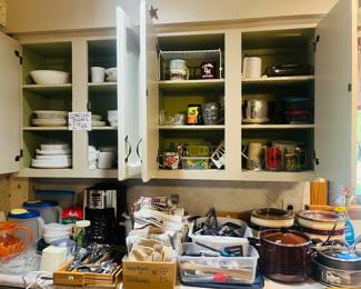 Corralle Dishes $2 each 
Hand towels $1
Utensils $1 each 