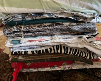Stacks of material