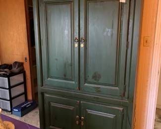 TV and storage cabinet