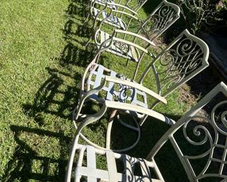 Metal Lawn chairs