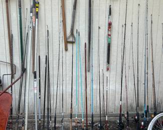 Rod and reels and tools