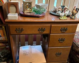 Sewing cabinet only