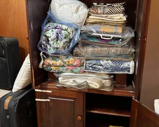 Several comforters