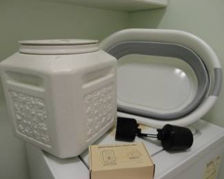 Dog Bin Sold/Actually everything but the collapsible Basket