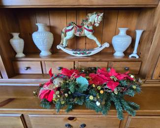 Lenox Vases - Rocking Horse