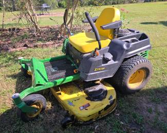 Side View of Mower