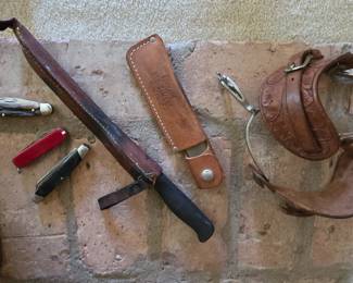 Pair of Spurs - Few knives - We have more