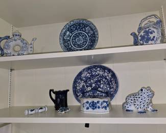 Blue and White Decor 