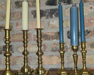 Brass Candlesticks 