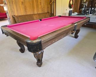 Side of Pool Table