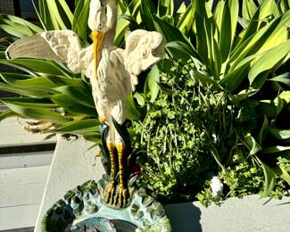 19th century cast iron umbrella holder