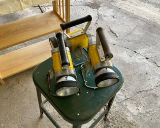 Vintage railroad lanterns