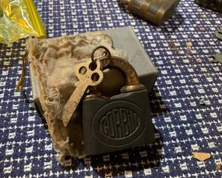 Antique Corbin padlock