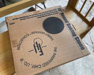 Pampered Chef 15” Round Stone