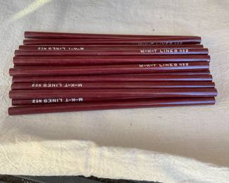 M-K-T Lines No 2 lead pencils  NOS   THERE ARE 21