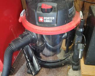 Stainless Steel Drum PORTER CABLE Brand Vaccuum
