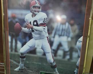 Bernie Kosar Collectables HUGE BROWNS Collection