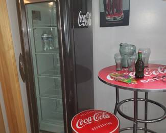 Huge Collection of Coca- Cola Items - Look at THAT COOLER!