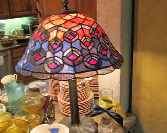 Gorgeous stained glass lamp!