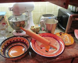 Is that a Kitchen-Aid mixer I see?