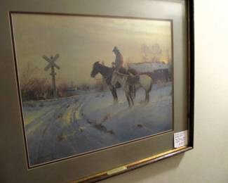 We have a large collection of G. Harvey-signed prints! As well as other beautiful fine art.