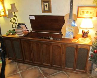 Mid-century RCA Victor stereo console