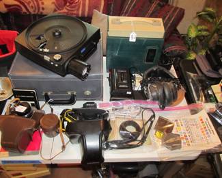 Vintage cameras! Argus, Polaroid, Nikon, Kodak, Handycam, Vivitar, Lenses, bags, tripods, and so much more!