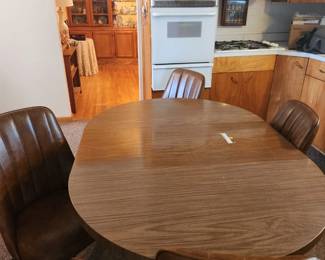 Dining room table and chairs