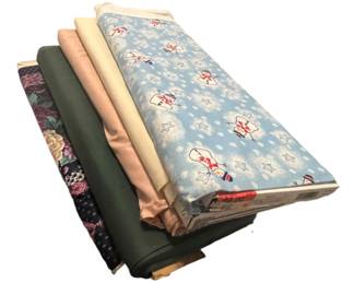 Partial Bolts Of Cotton, Poly Blends