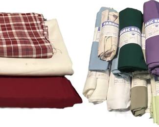 Approx 17.5 lbs Polyester Gabardine More