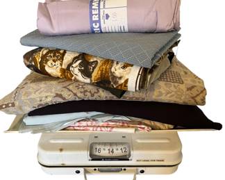 Approx 12 Lbs Assorted Fabric