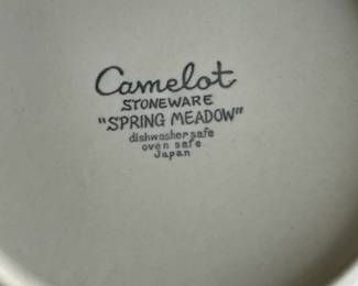 Camelot stoneware "Spring Meadow"