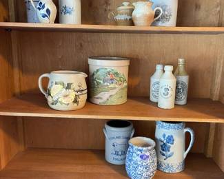 Pottery including vintage