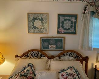 Framed doilies
