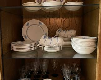 More of the vintage Johnson Bros. china, 