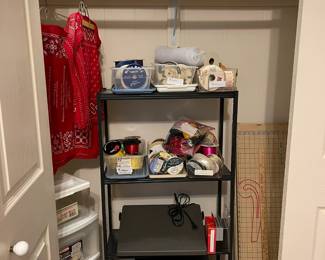 More sewing, ribbons, storage items