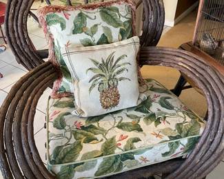 The 2nd twig chair with cushions