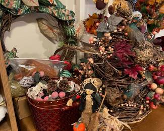 Thanksgiving and Fall decorations